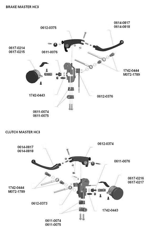 Монтажна скоба MAGURA LEVER BRACKET HC3 RIGHT