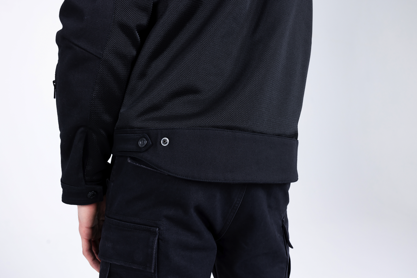 Текстилно яке JOHN DOE Aero Mesh BLACK