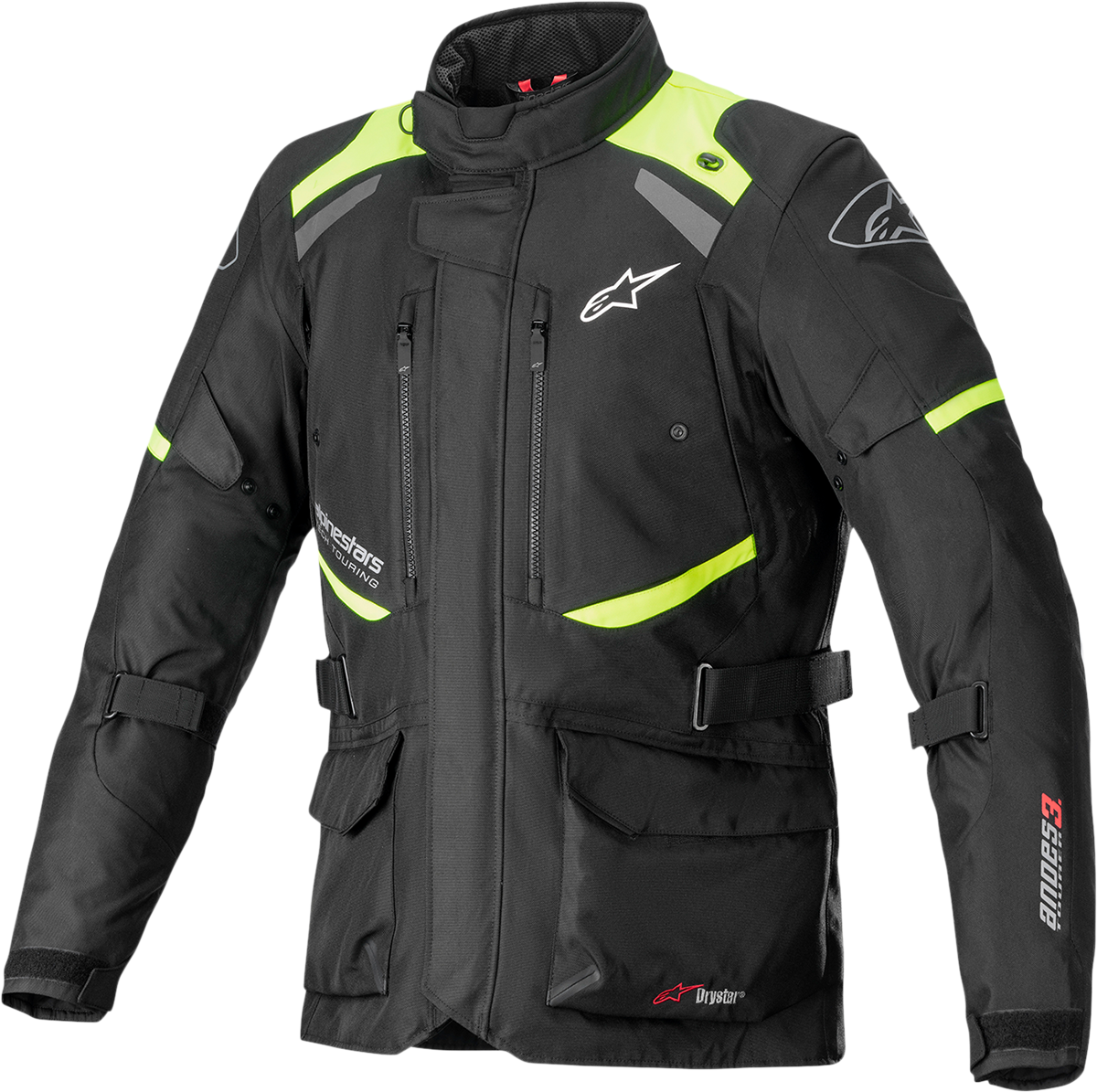 Текстилно мото яке ALPINESTARS ANDES V3 BLACK/YELLOW