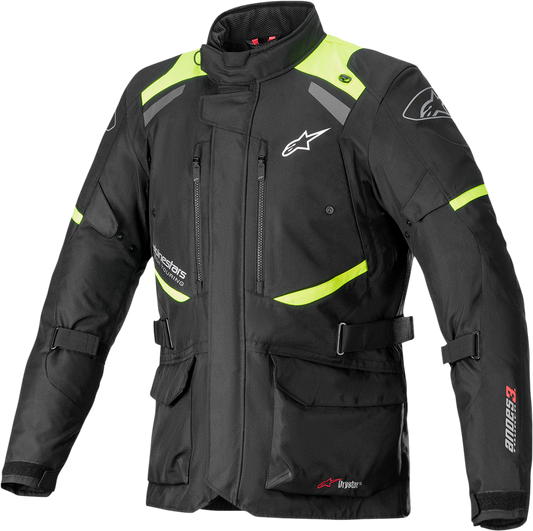 Текстилно мото яке ALPINESTARS ANDES V3 BLACK/YELLOW
