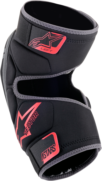 Наколенки ALPINESTARS VECT BLACK/RED