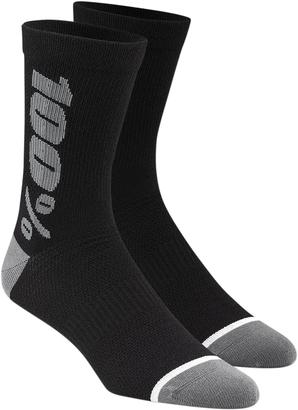 Вело / MTB чорапи 100% MERINO BLACK