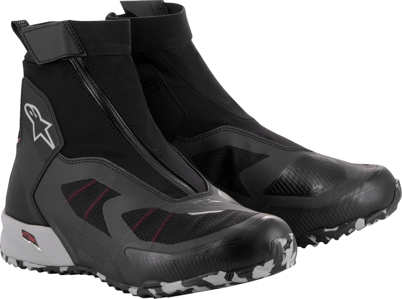 Мото ботуши ALPINESTARS CR-8 Gore-Tex® BK/GY/R
