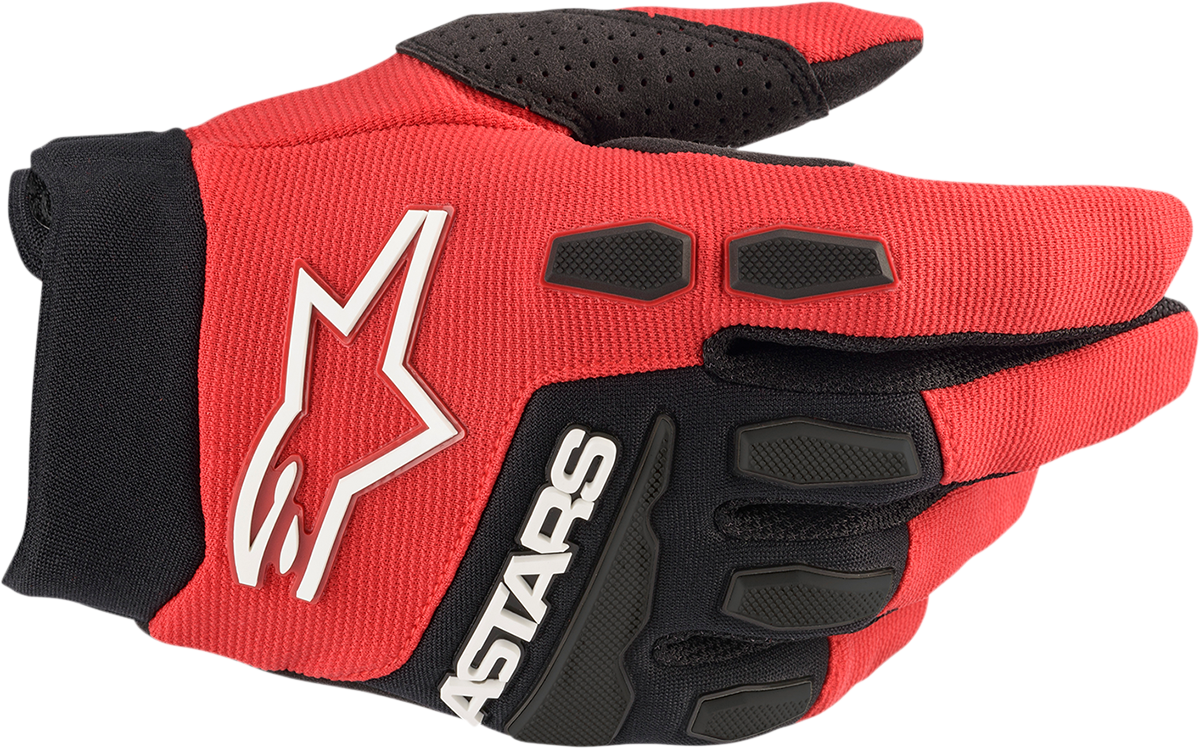 Детски мотокрос ръкавици ALPINESTARS Full Bore RED/BLACK
