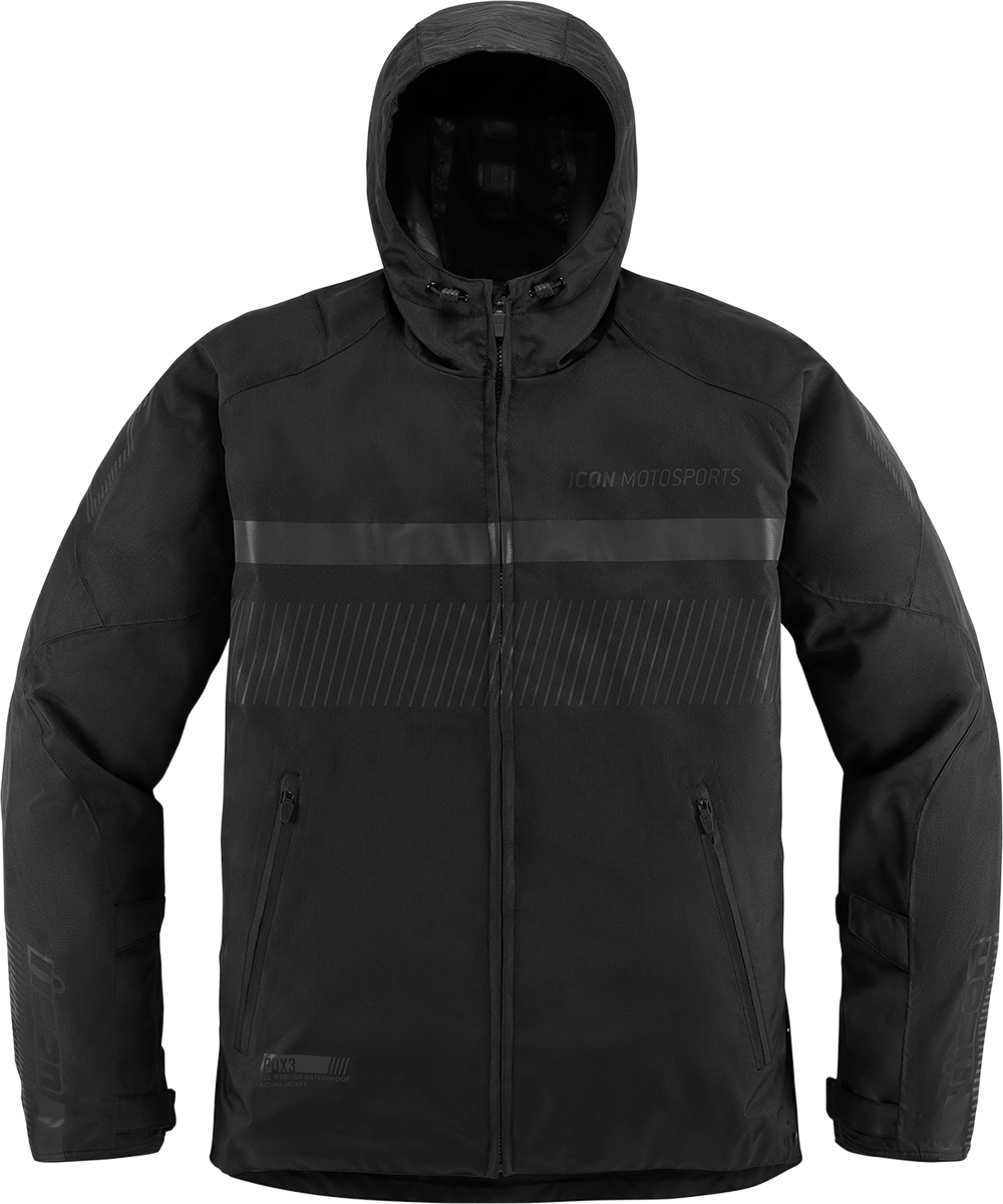 Текстилно мото яке ICON PDX3 CE - BLACK