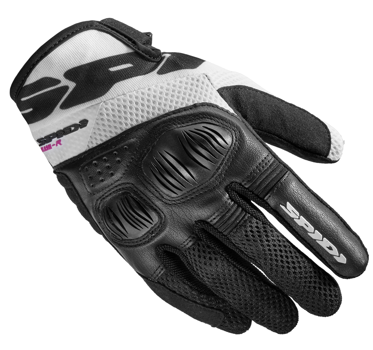 Дамски мото ръкавици SPIDI FLASH-R EVO Black/White