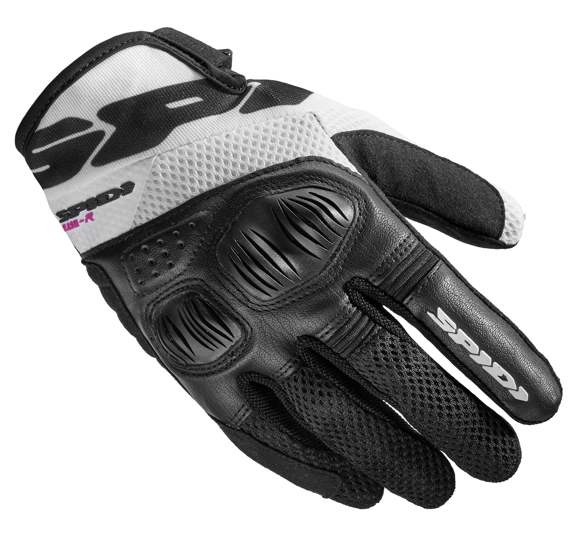 Дамски мото ръкавици SPIDI FLASH-R EVO Black/White