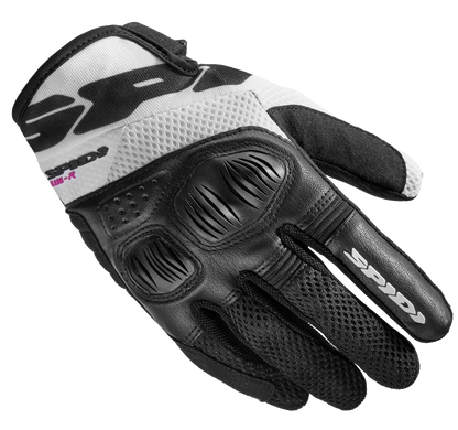 Дамски мото ръкавици SPIDI FLASH-R EVO Black/White