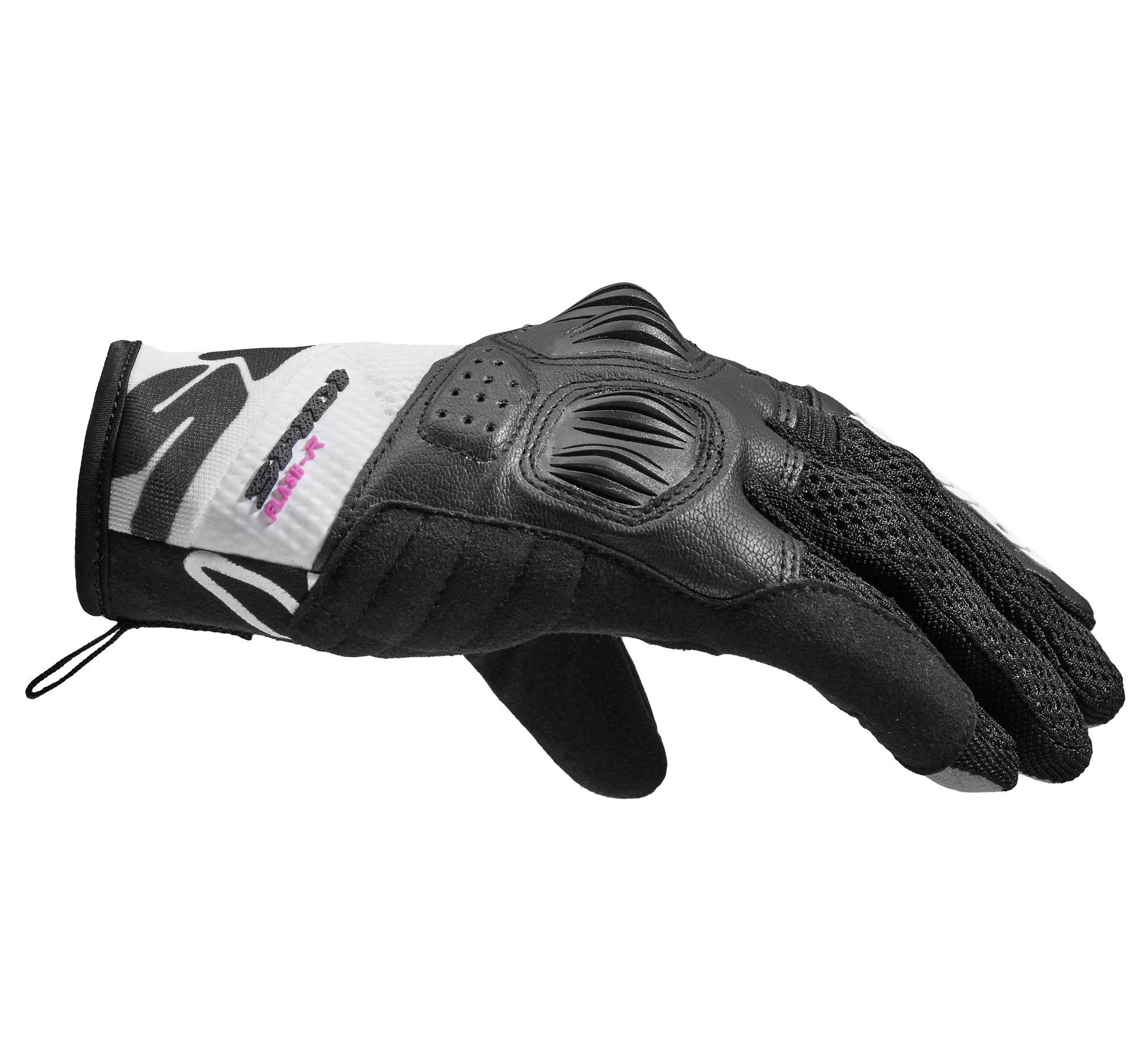 Дамски мото ръкавици SPIDI FLASH-R EVO Black/White