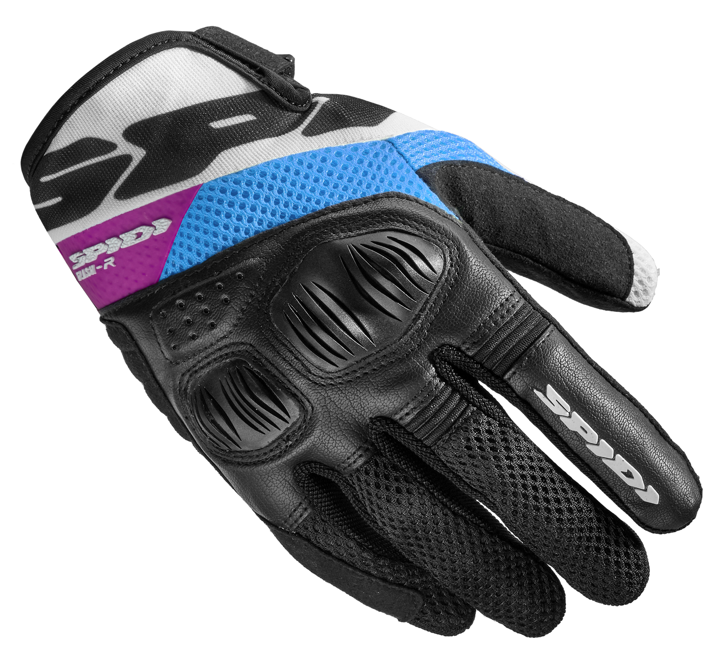 Дамски мото ръкавици SPIDI FLASH-R EVO Black/Fuchsia