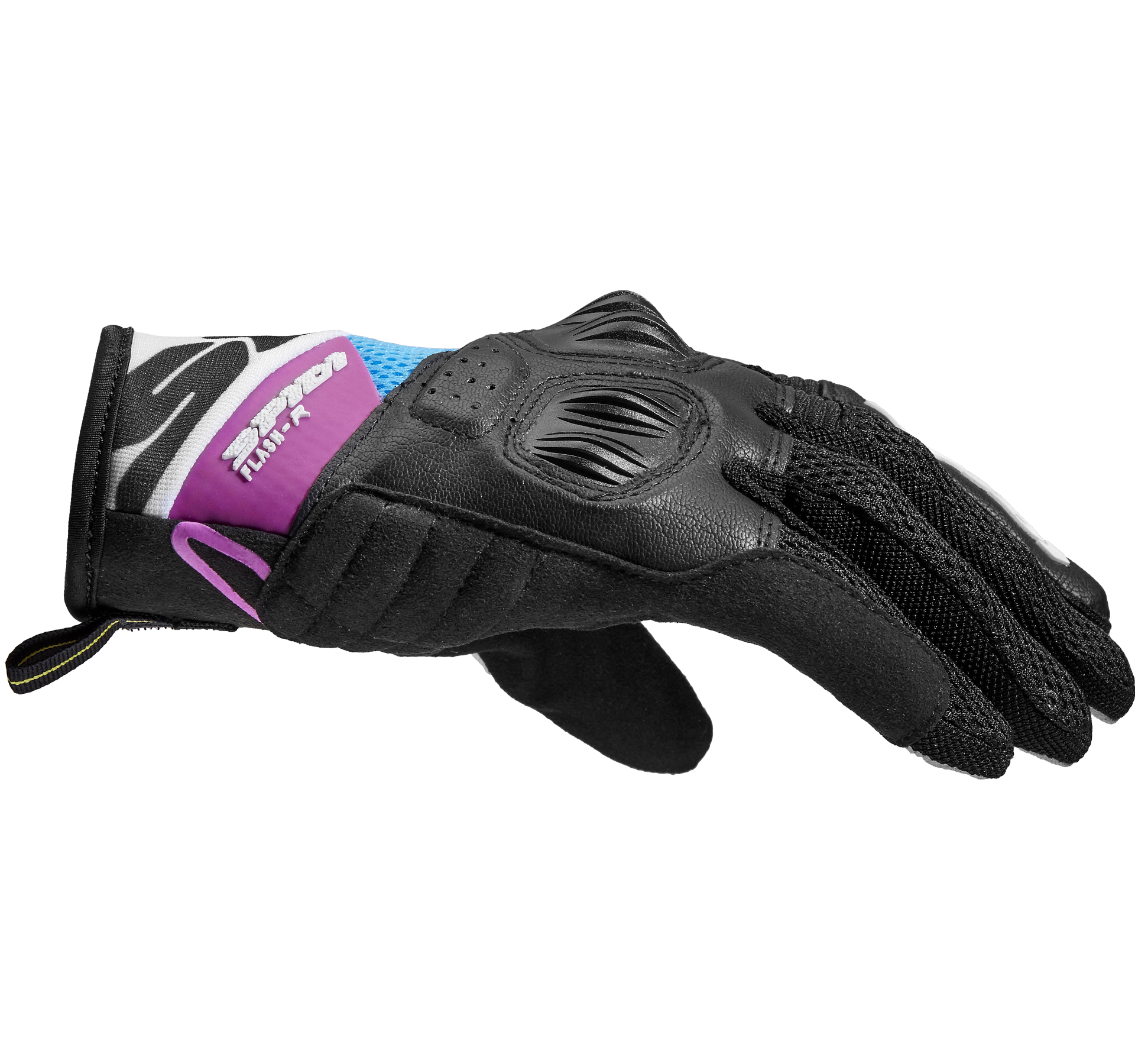 Дамски мото ръкавици SPIDI FLASH-R EVO Black/Fuchsia