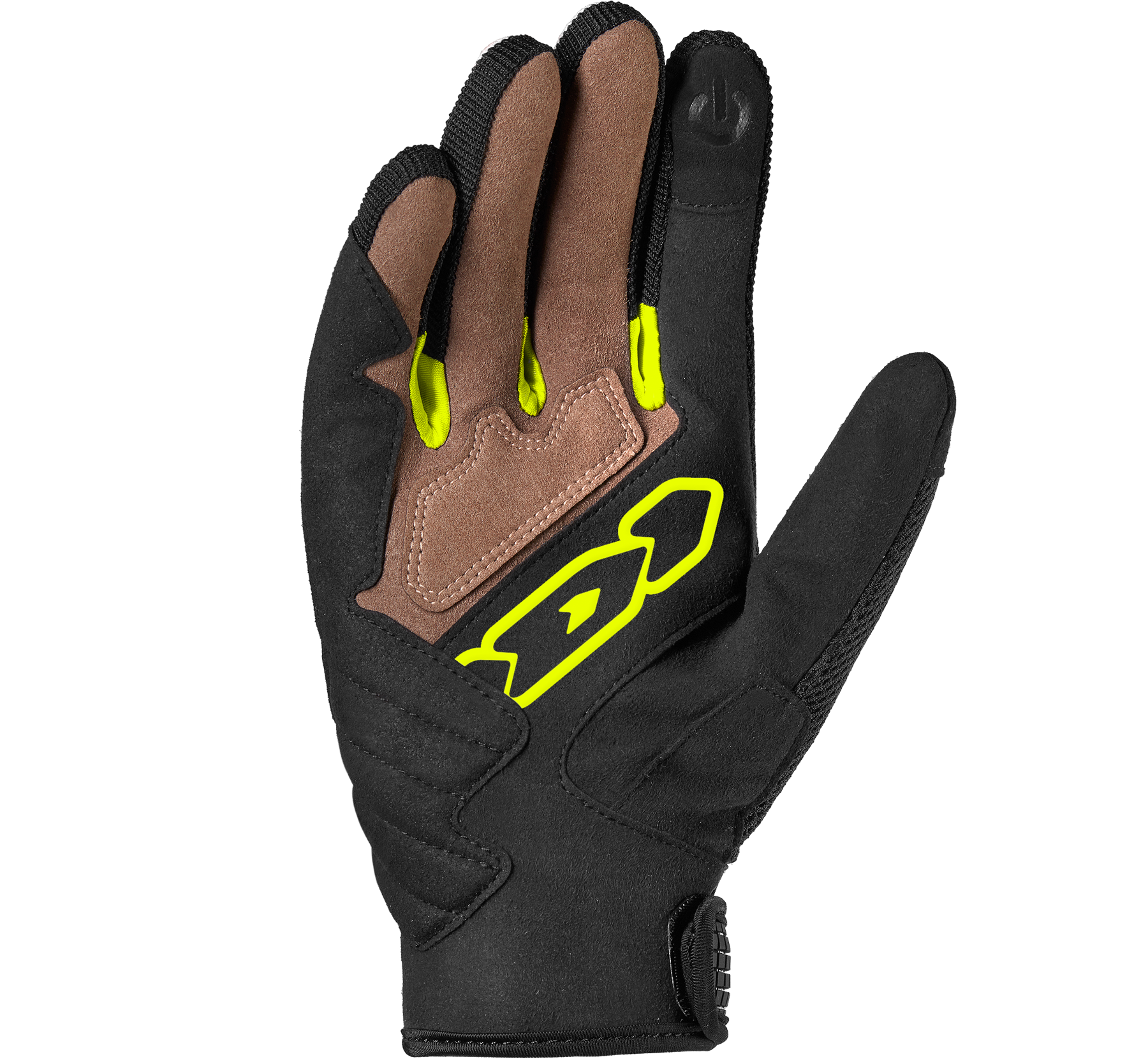 Мото ръкавици SPIDI G-WARRIOR BLACK/FLUO YELLOW