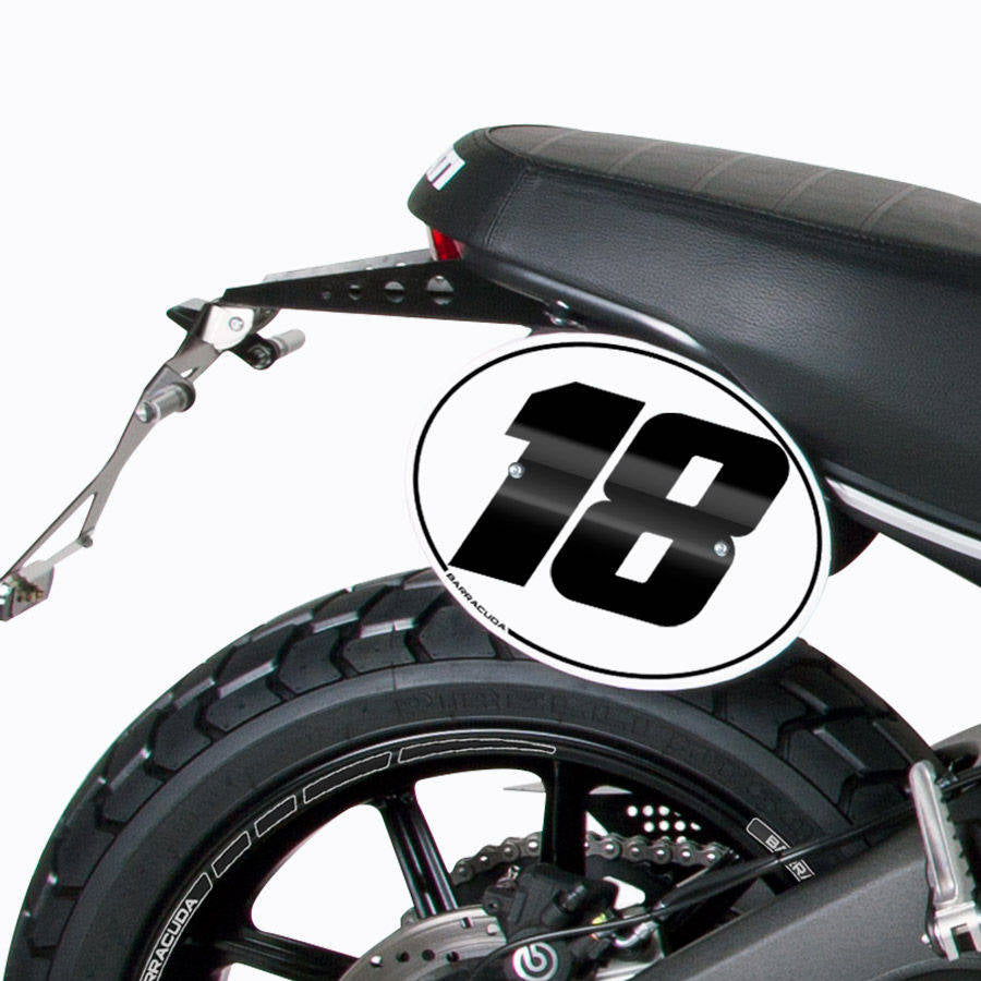 Стойки за състезателен номер BARRACUDA Ducati Scrambler (2014- 2021)