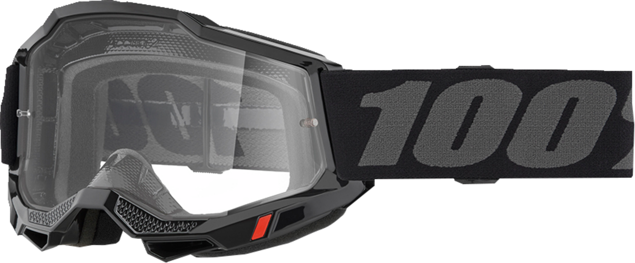 Мотокрос очила 100% ACCURI2 OTG BLACK-CLEAR