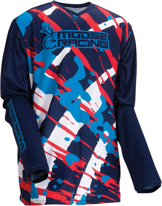 Детска блуза MOOSE RACING AGROID BLUE