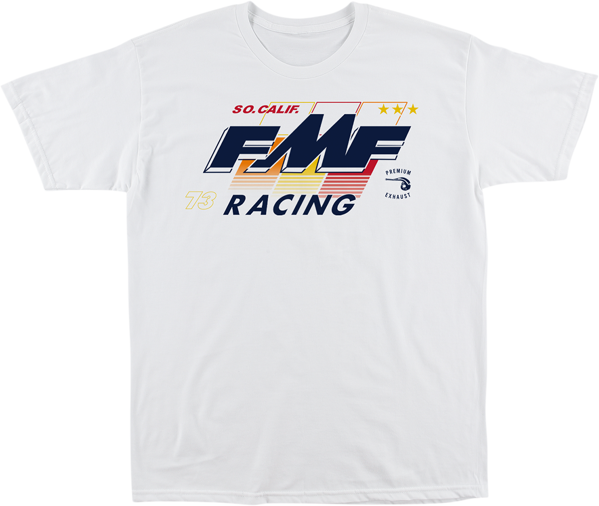 Тениска FMF TEE RETRO WH