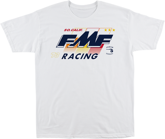 Тениска FMF TEE RETRO WH