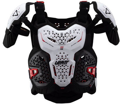 Протекторна броня LEATT 5.5 PRO EVO WHITE