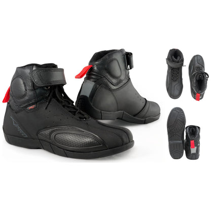 Мото боти A-PRO PUSHER BLACK