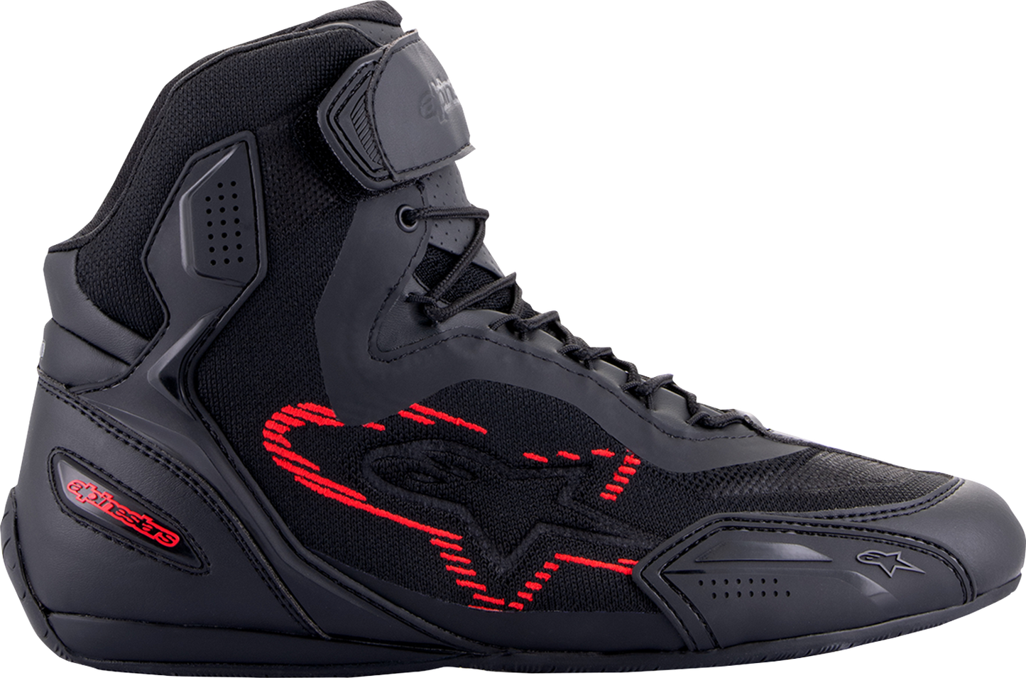 Мото боти ALPINESTARS Faster-3 Rideknit RED/GREY/BLACK