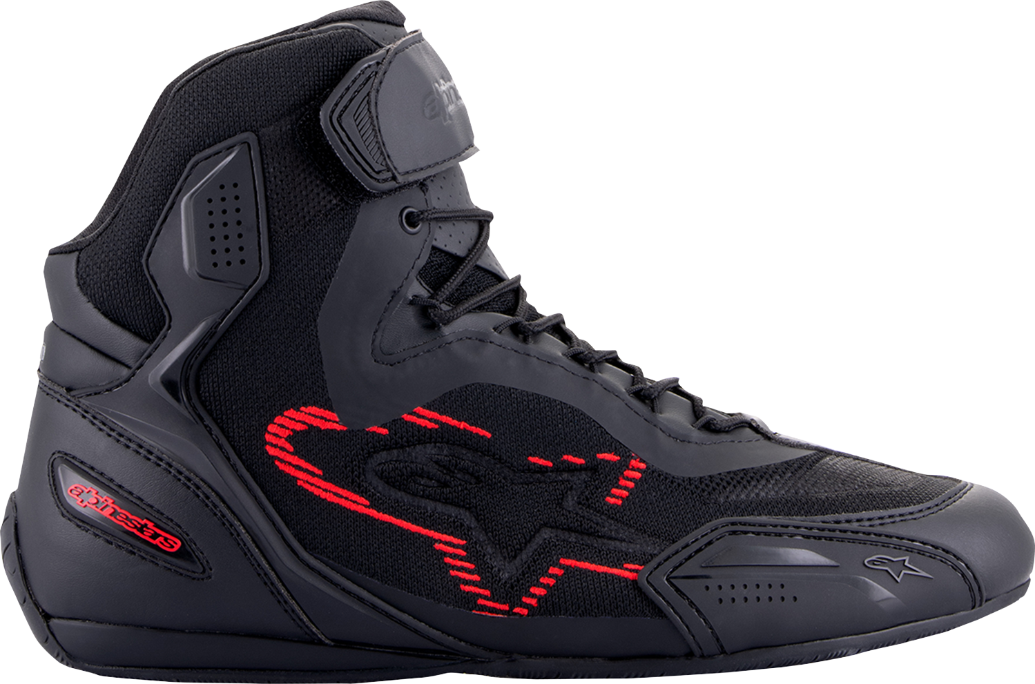 Мото боти ALPINESTARS Faster-3 Rideknit RED/GREY/BLACK