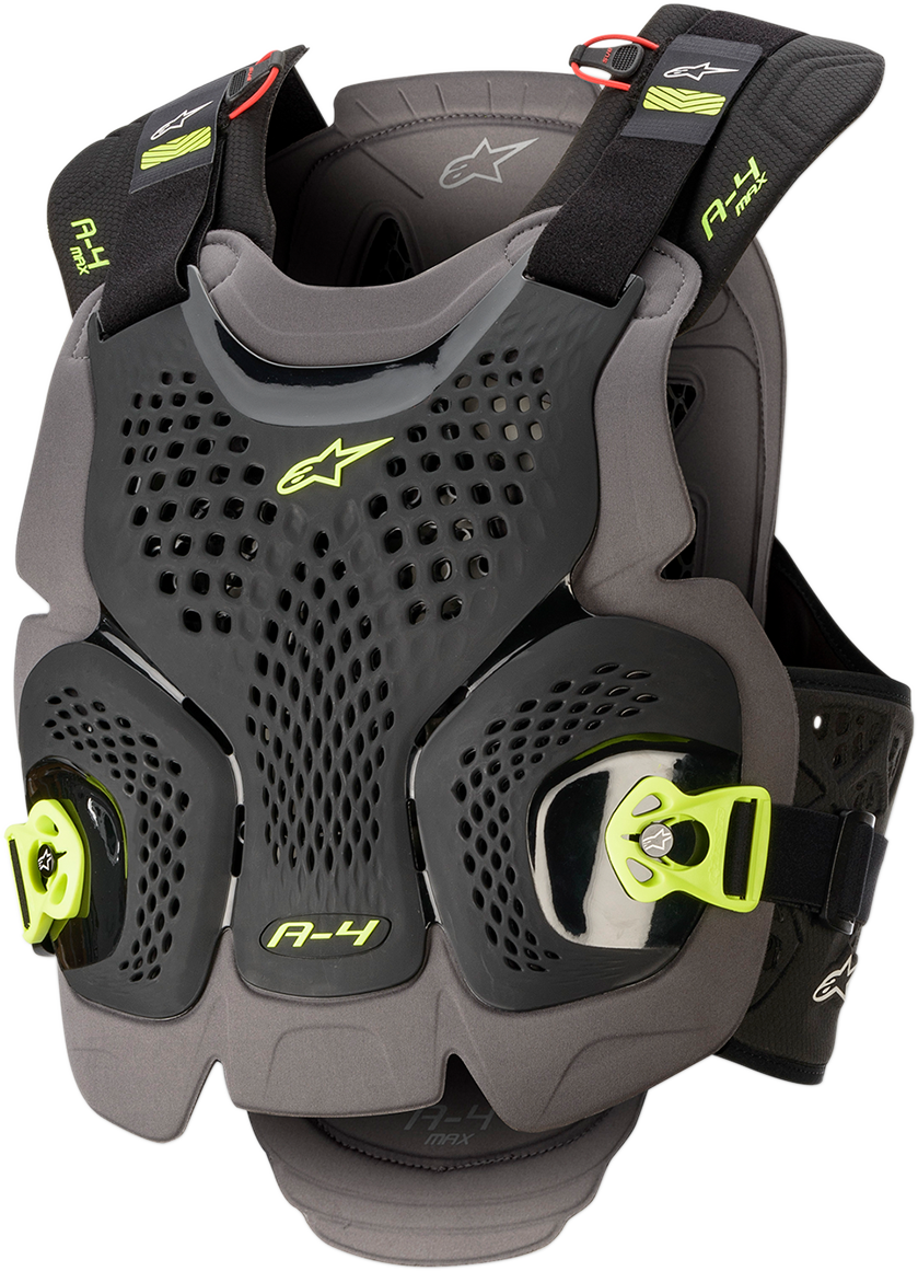 Протекторна броня ALPINESTARS A-4 Max BLACK/YELLOW