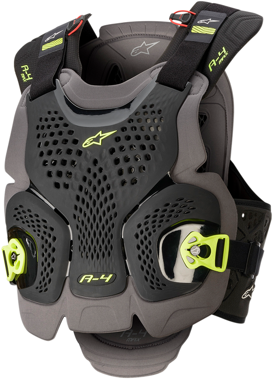 Протекторна броня ALPINESTARS A-4 Max BLACK/YELLOW