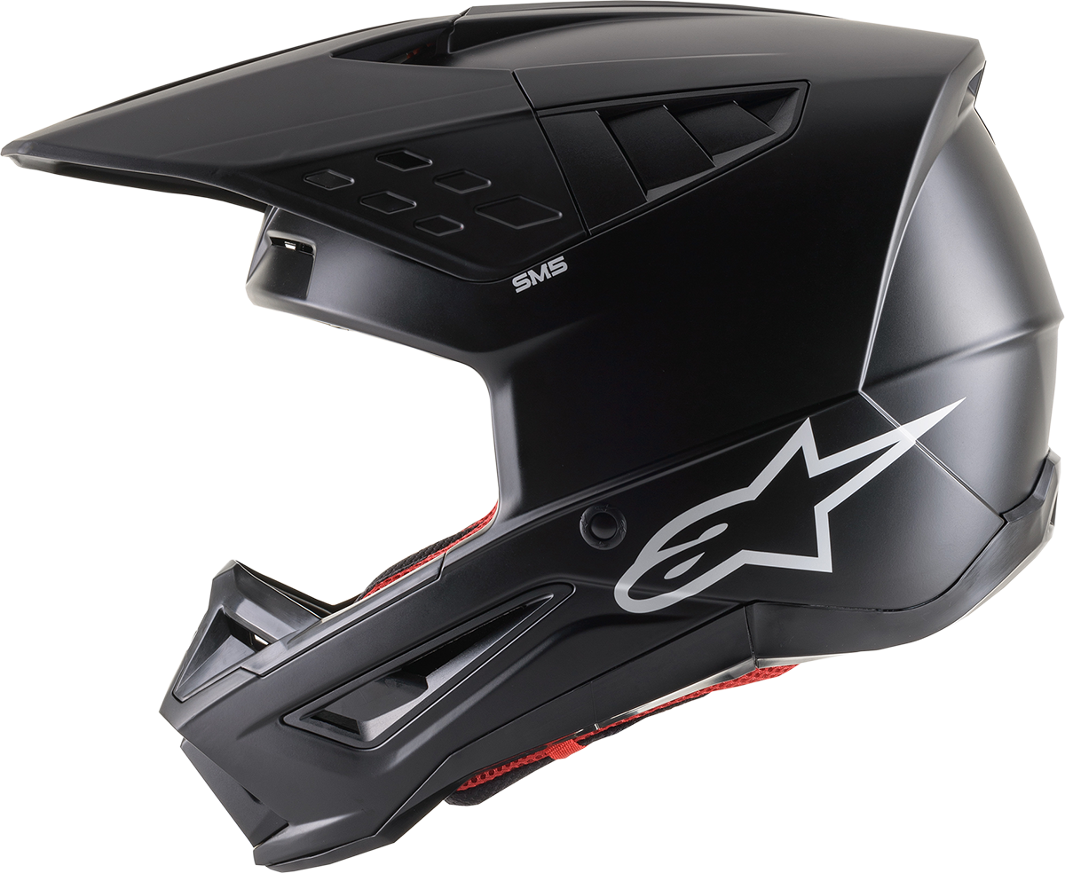 Мотокрос каска ALPINESTARS SM5 SOLID BLACK
