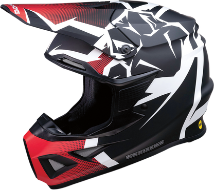 Мотокрос каска MOOSE RACING FI AGROID RED