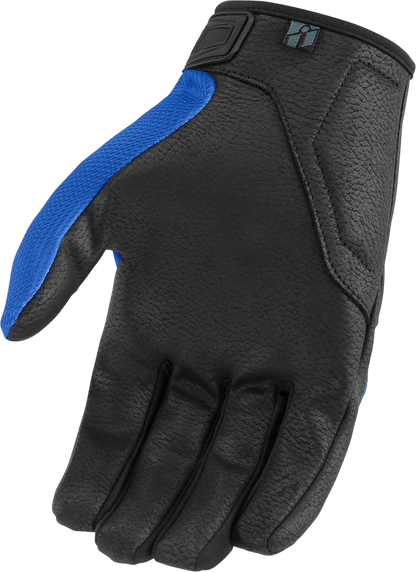 Мото ръкавици ICON HOOLIGAN CE - BLUE