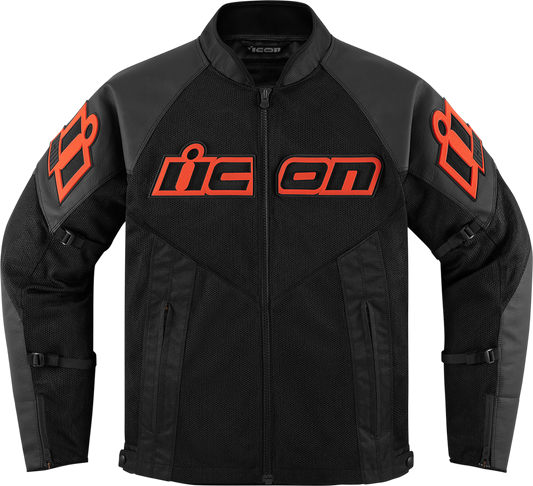 Мото яке ICON MESH AF LEATHER CE RD
