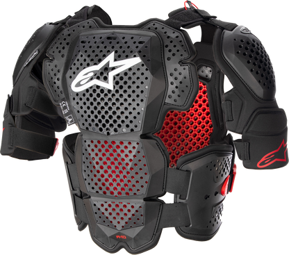 Протекторна броня ALPINESTARS A-10 V2 BLACK/RED