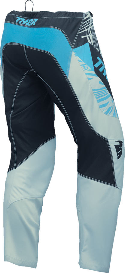Дамски мотокрос брич THOR WOMEN'S SECTOR SPLIT LIGHT BLUE