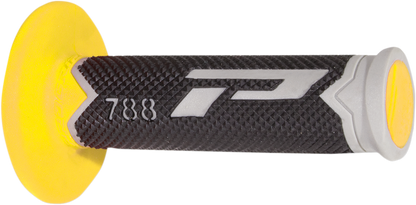 Мотокрос ръкохватки PROGRIP TRIPPLE Density GREY/YELLOW/BLACK