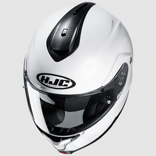 Отваряема каска HJC C91N PEARL WHITE