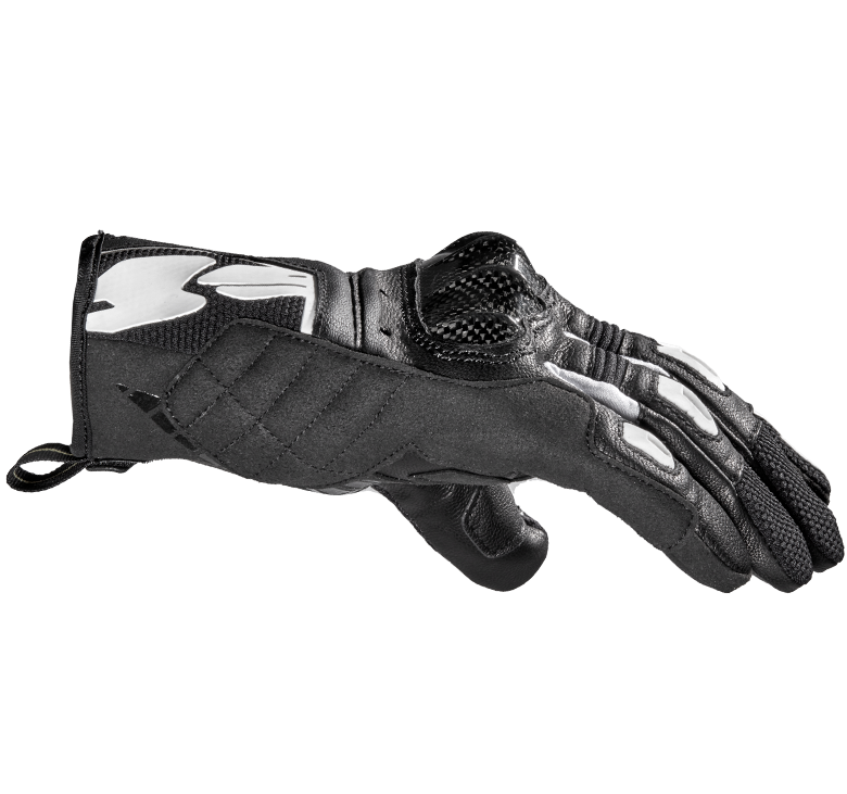 Дамски мото ръкавици SPIDI G-CARBON Black/White
