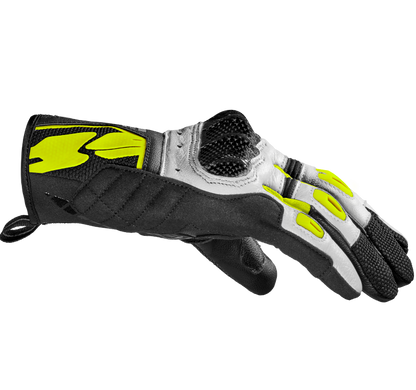 Дамски мото ръкавици SPIDI G-CARBON Yellow fluo