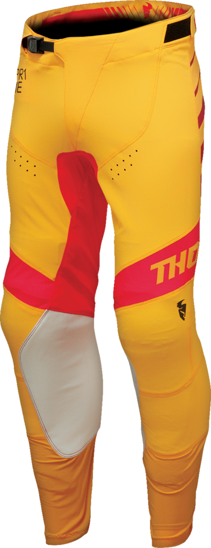 Мотокрос брич THOR PRIME ANALOG YELLOW/RED
