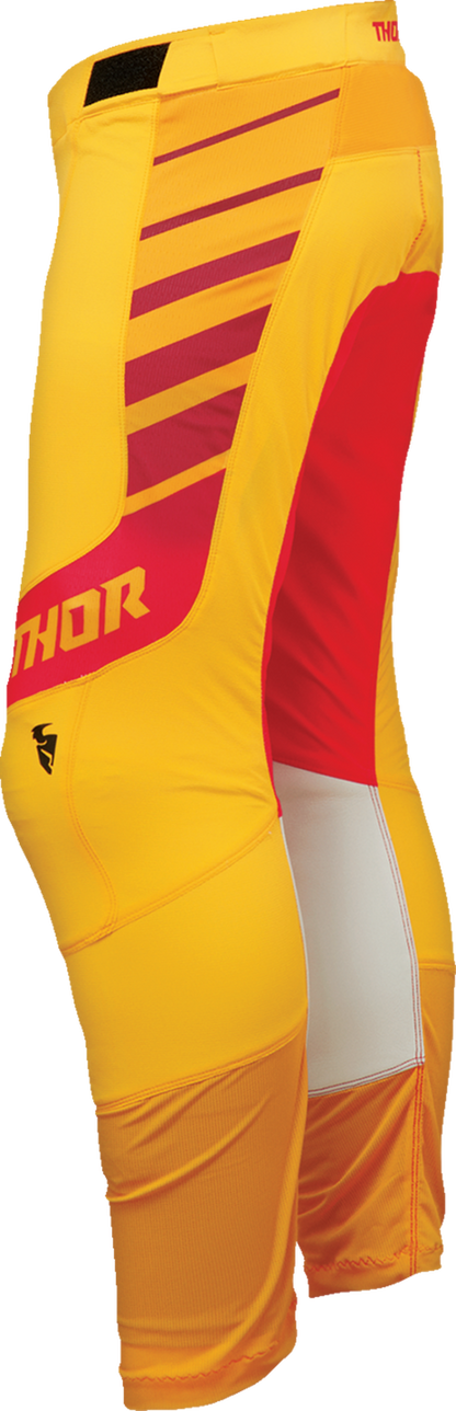 Мотокрос брич THOR PRIME ANALOG YELLOW/RED