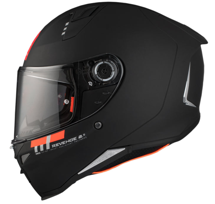 Каска MT REVENGE 2 S SOLID A1 MATT BLACK