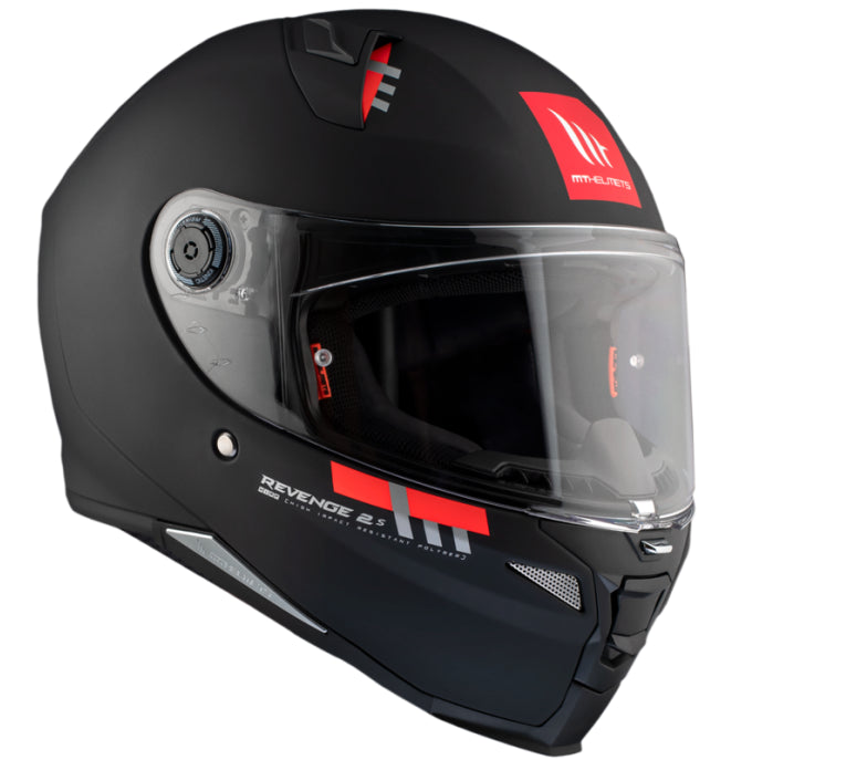 Каска MT REVENGE 2 S SOLID A1 MATT BLACK