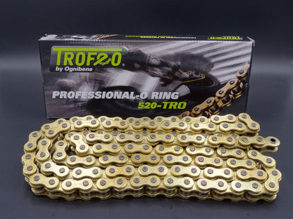 Мотокрос верига TROFEO 520TМX 110-звена TR520TMXG&amp;G110