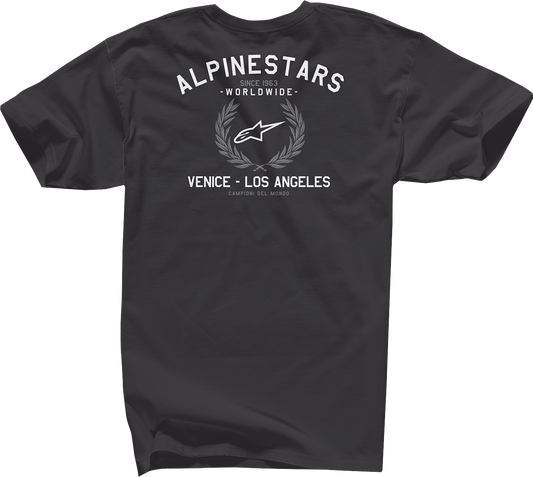 Мото тениска ALPINESTARS TEE WREATH BLACK