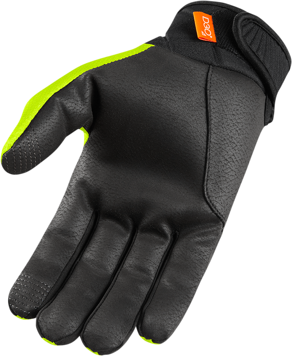 Текстилни мото ръкавици ICON ANTHEM 2 - HI-VIZ