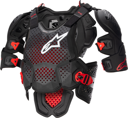 Протекторна броня ALPINESTARS A-10 V2 BLACK/RED