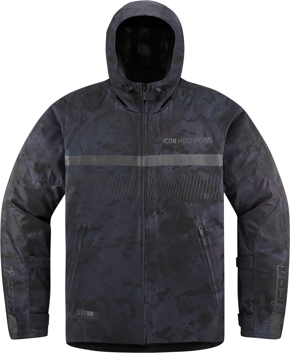 Текстилно мото яке ICON PDX3 CE DARK CAMO