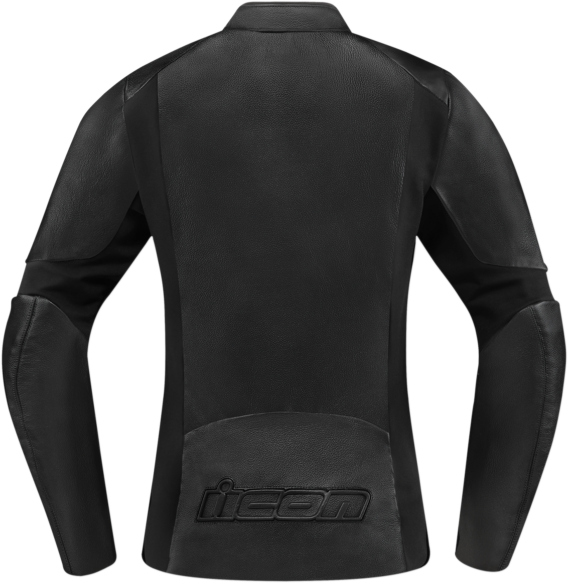 Дамско кожено мото яке ICON OVERLORD LEATHER - BLACK