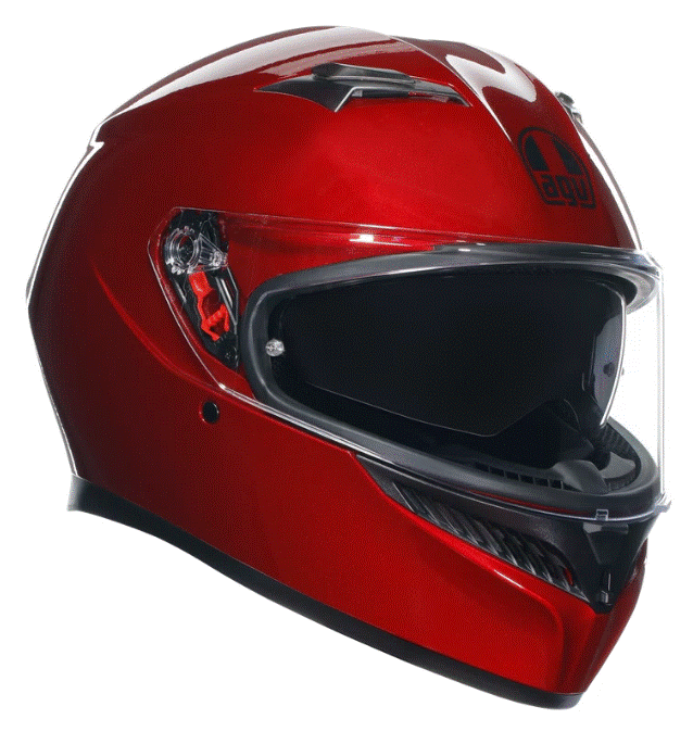 КАСКА AGV K3 - MONO COMPETIZIONE RED