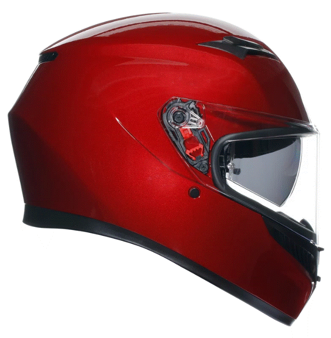 КАСКА AGV K3 - MONO COMPETIZIONE RED