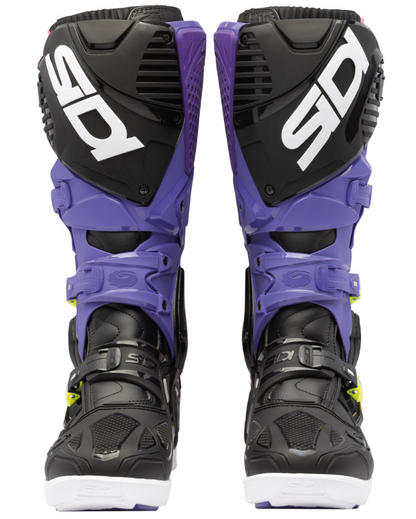 Мотокрос ботуши SIDI CROSSFIRE 3 SRS BLACK VIOLET/FLUO